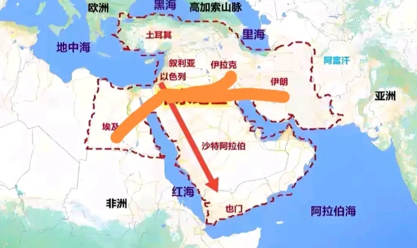 这时候埃及和伊朗出手是最好时机，打完了胡塞武装，就该打伊朗了。打完了伊朗，就该打