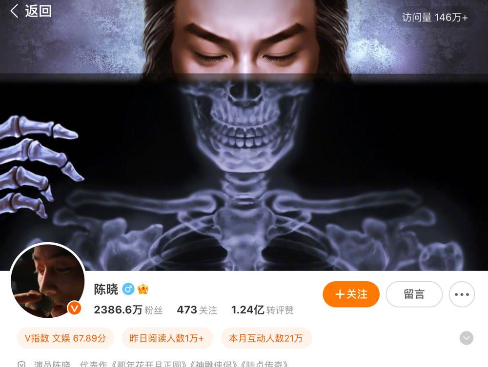 陈晓，官宣离婚后，社交平台背景仍是定情之作！2月18日，陈晓和陈妍希官宣离婚，目