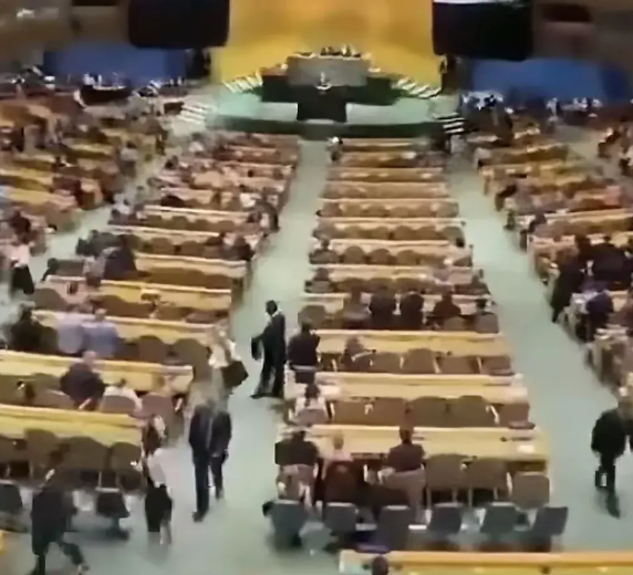 内塔尼亚胡联大发言六个没想到
第一，没想到内塔尼亚胡真敢去联大会议上发言；
第二