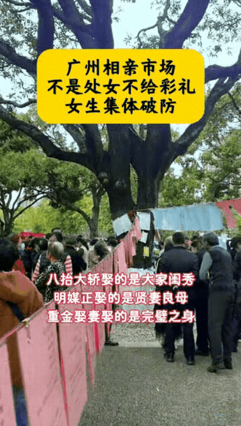 广州相亲改革第一枪！
果然啥新鲜事都是从广州开始的。不知这风会不会迅速传遍全国。