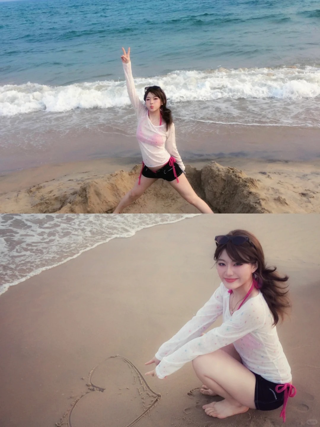 神魂颠岛🏝️🐚🐠🫧
是在万宁石梅湾拍的！
超级喜欢