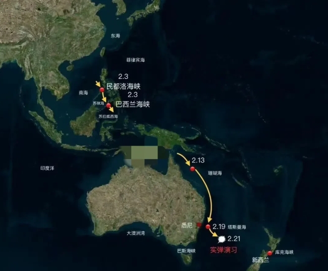 当055带队自由航行抵达小澳澳东岸进行实弹演习，世界各国的反应：

小土澳：不是