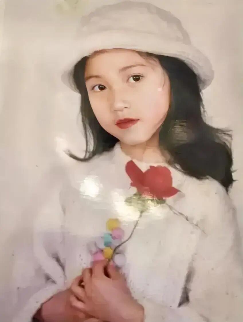 张嘉倪小时候就这么美！