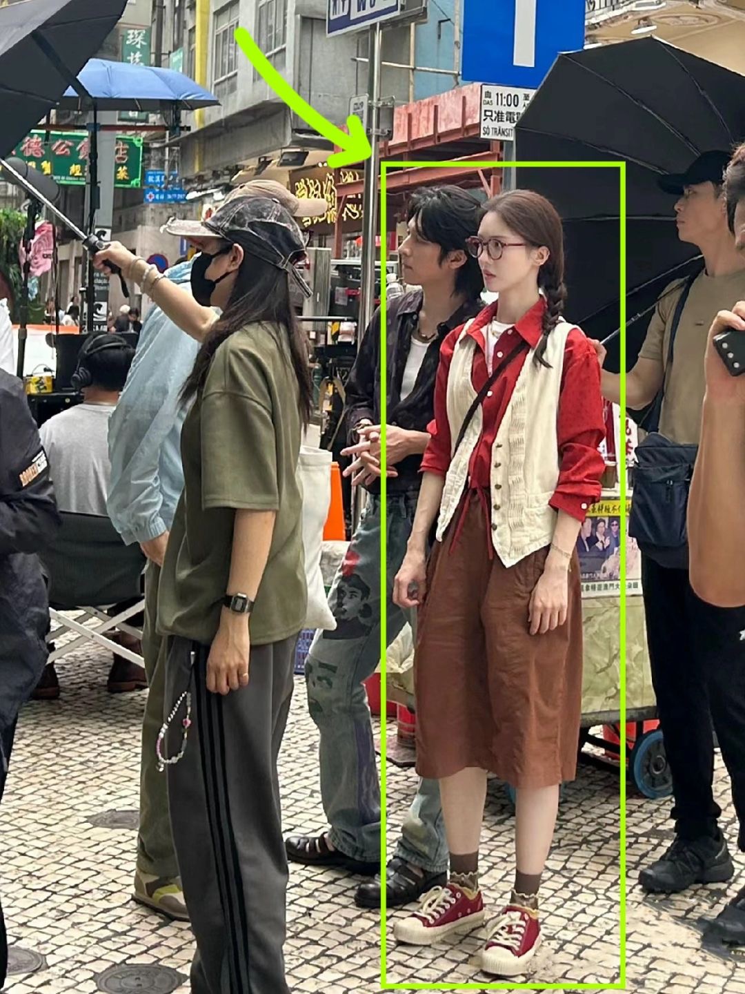 我的天啊，我在澳门碰到了谁啊？
身材真的太好了，看呆了我！又白又瘦，超级有气质，