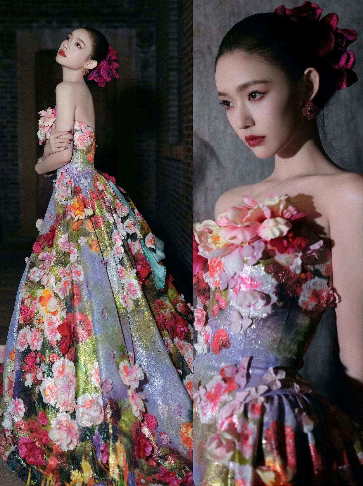 女明星静态美的很突出