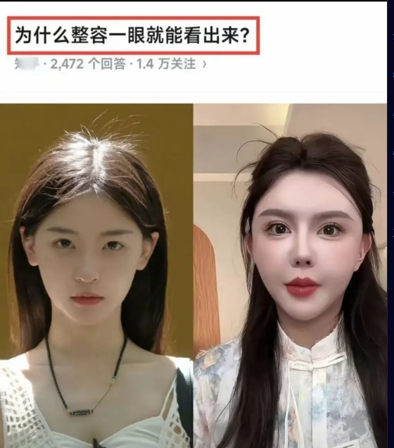 这么漂亮了，为什么还要整容啊。

哪个好看？