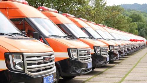 42辆江铃福顺交付永嘉县，以卓越性能助力森林消防救援