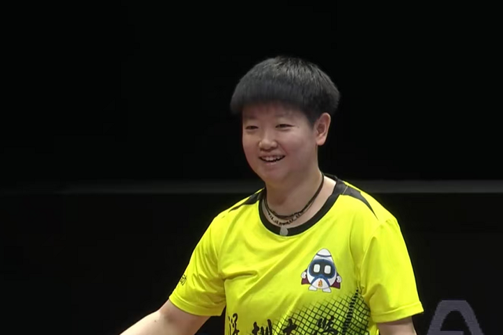 祝贺！深圳大学队3-1逆转战胜上海龙腾队，晋级乒超联赛女团决赛。
孙颖莎独得2分