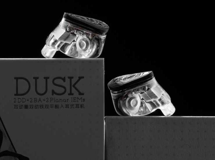 水月雨 x Crinacle DUSK 有线入耳式耳机开售：双动圈 + 双动铁 