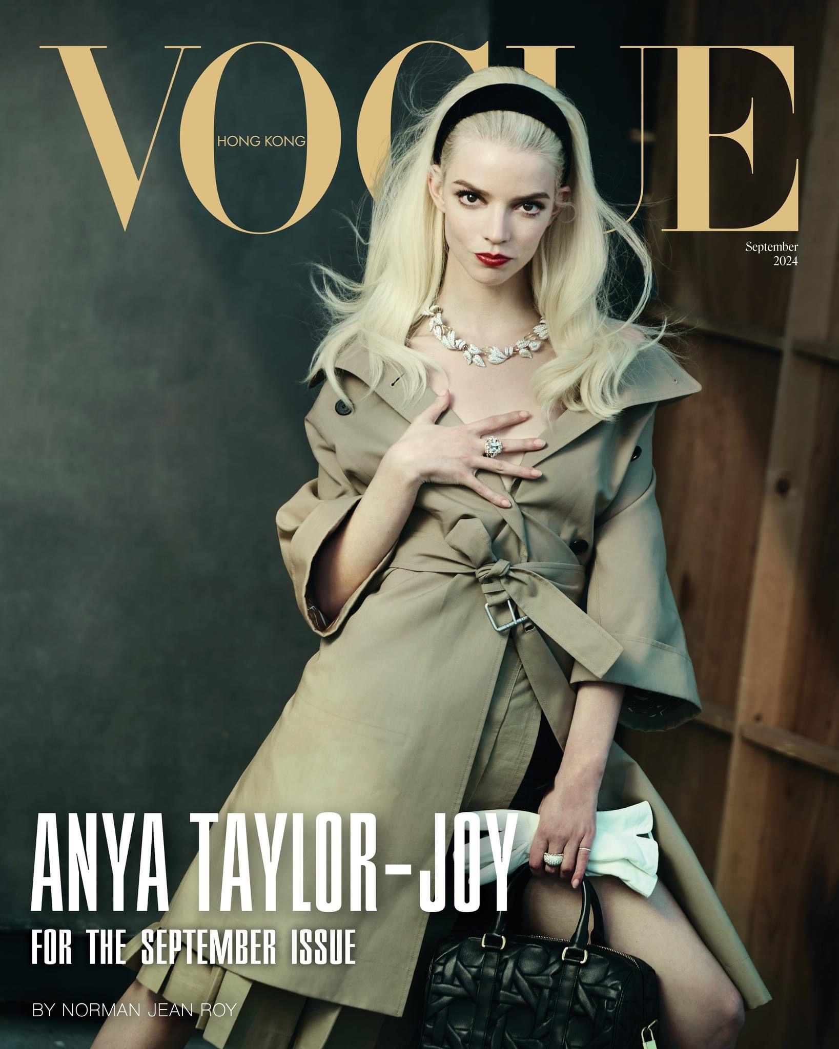 安雅·泰勒-乔伊（Anya Taylor-Joy）为港版《VOGUE》金九刊拍摄