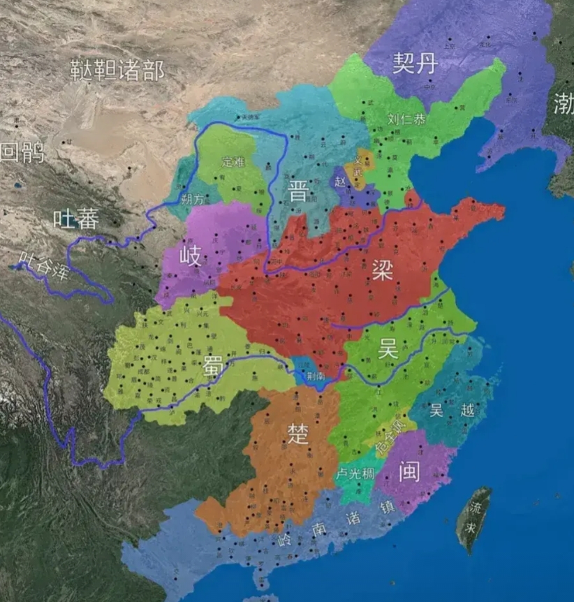 这应该是中国历史上最牛的以弱胜强案例。
晋王李存勖创造神话。

自从爽文男主朱温
