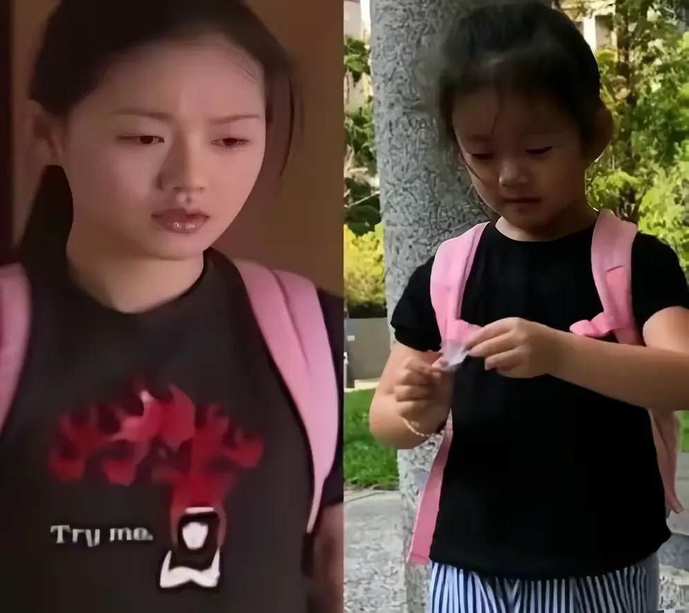 遗传是一门玄学，台湾美人大S的女儿小玥儿，和国际章的女儿醒醒。章子怡曾在节目里，