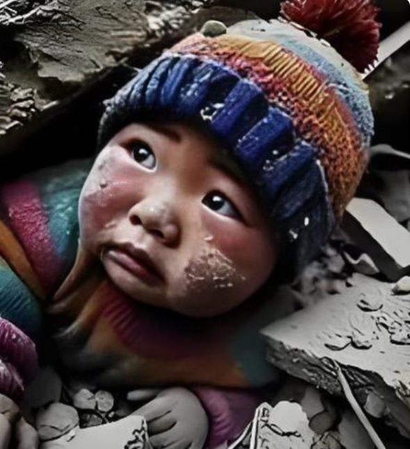 太可恶！
地震废墟下戴帽小孩竟是AI伪造！

1月7日9时5分，西藏定日县遭遇了
