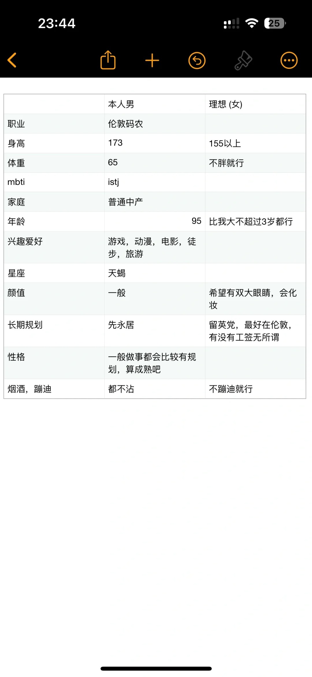 🇬🇧英国相亲
随缘找对象，本人条件一般，太优秀的就别看我了。