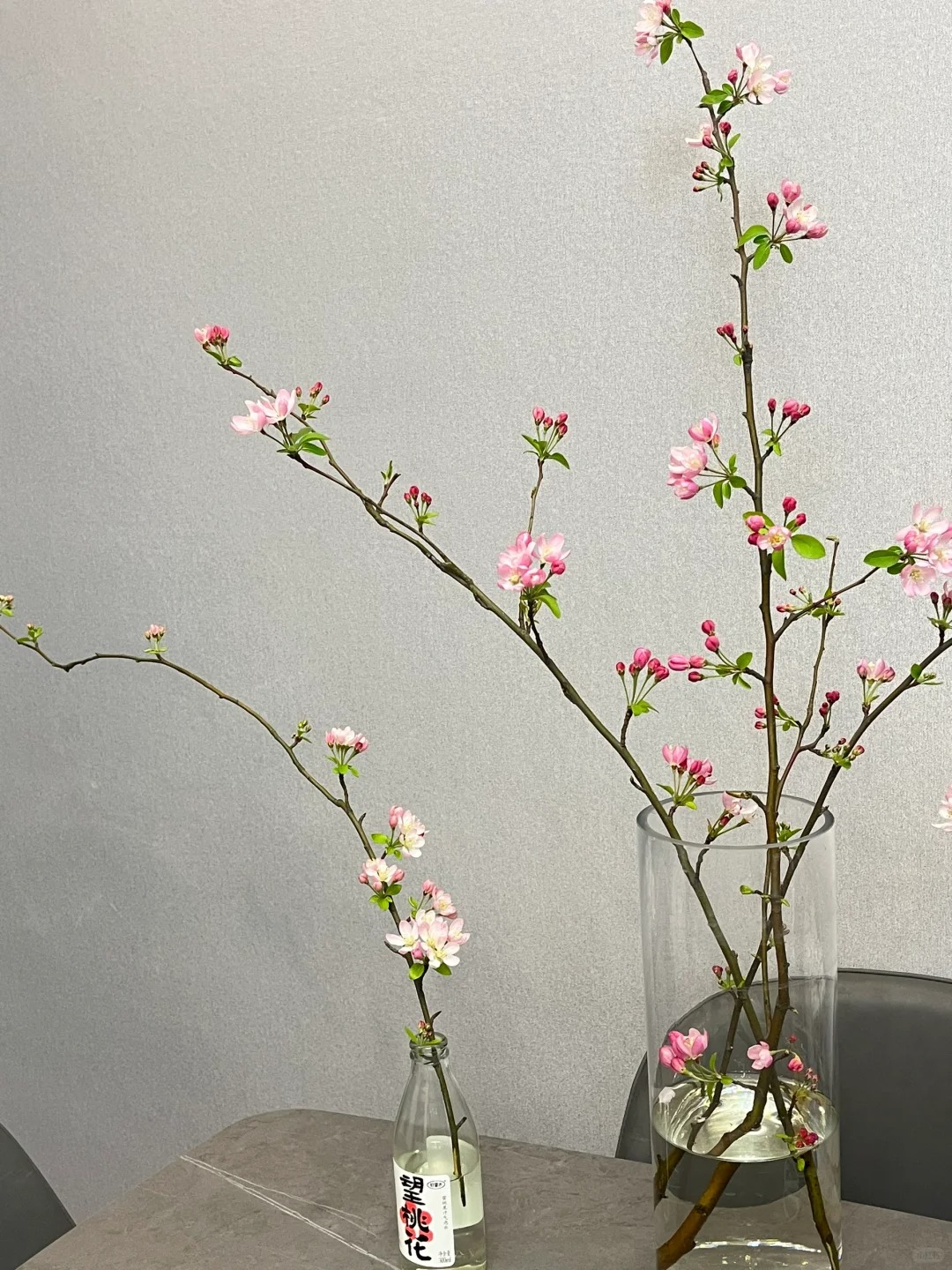 海棠花插瓶~🌸