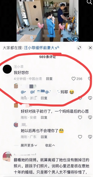 汪小菲的这句“我想你了”来得太晚了！大S再也听不到了。她不知道，这个她深爱过的男
