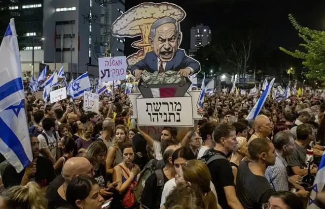 拜登恶化和纵容以色列继续在中东进行为非作歹，阻挠加沙和平协议，根本上就是为了大漂