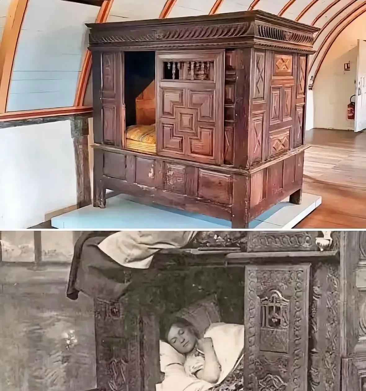 据说这是古代有钱人的床？