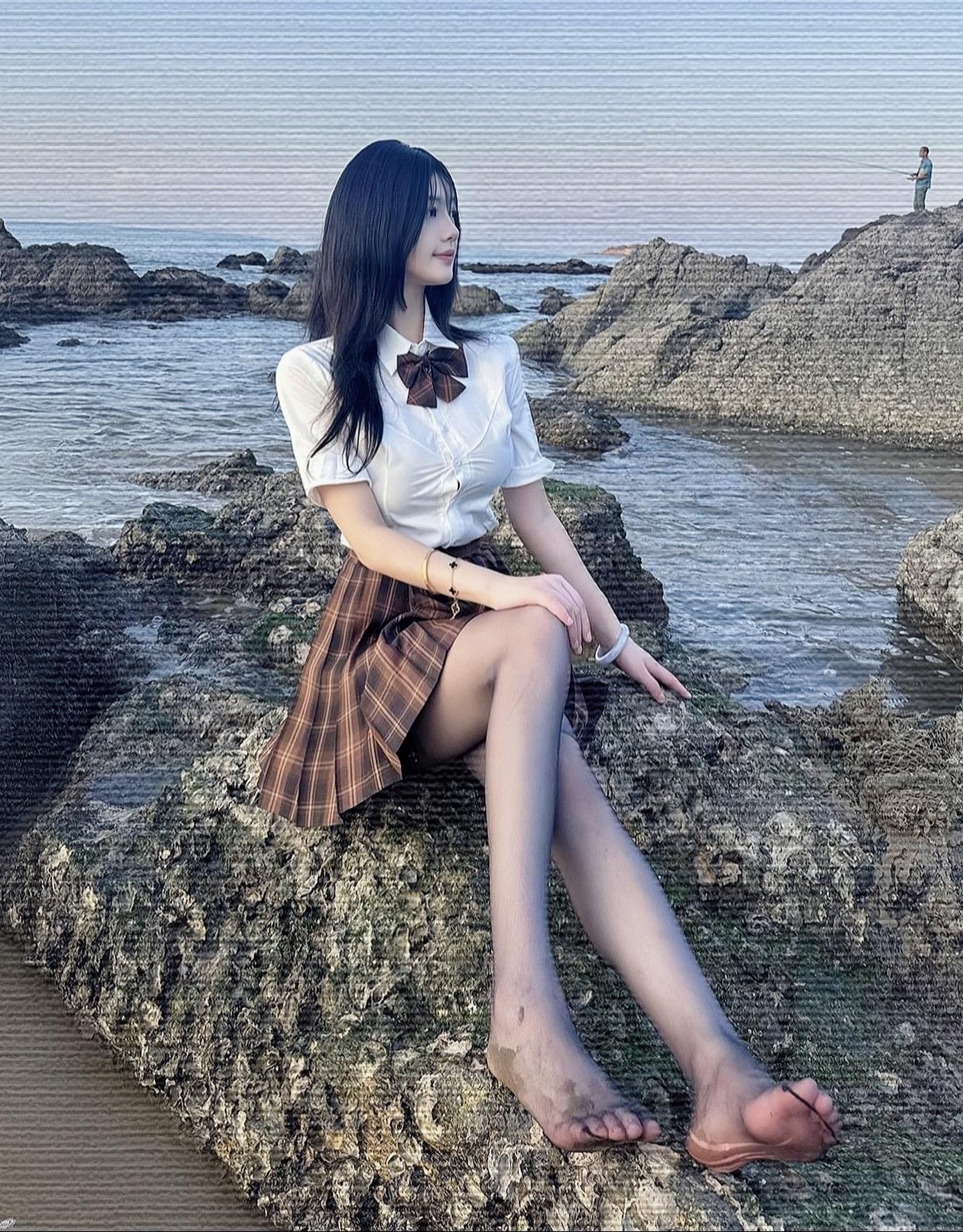 和我一起去海边，你会干嘛？[害羞][害羞][害羞][害羞]