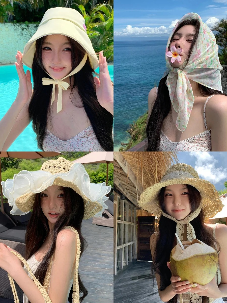 海滩拍照新姿势，教你如何甜辣又自然！💃
👀哇，看到这张图片我简直被惊艳到了！