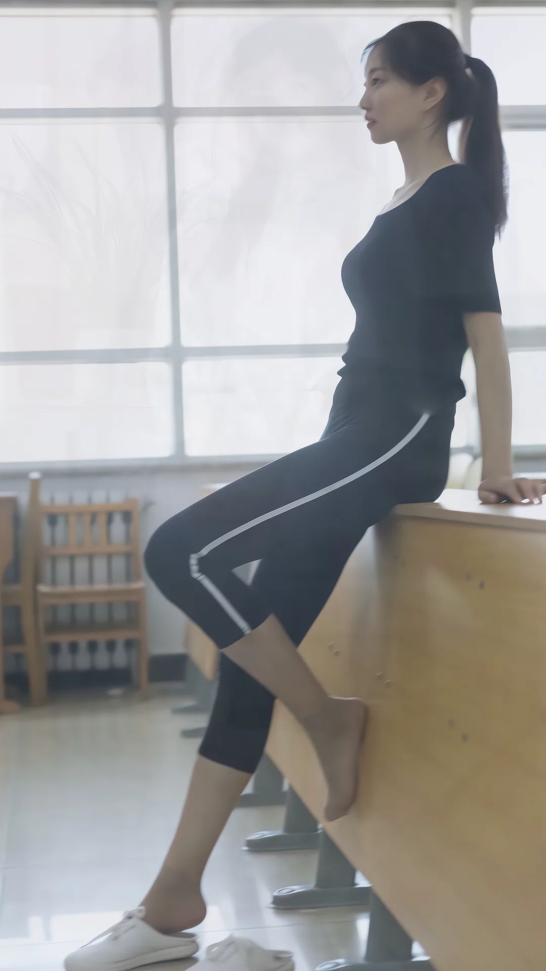 清纯妹子，儿时的暗恋女神