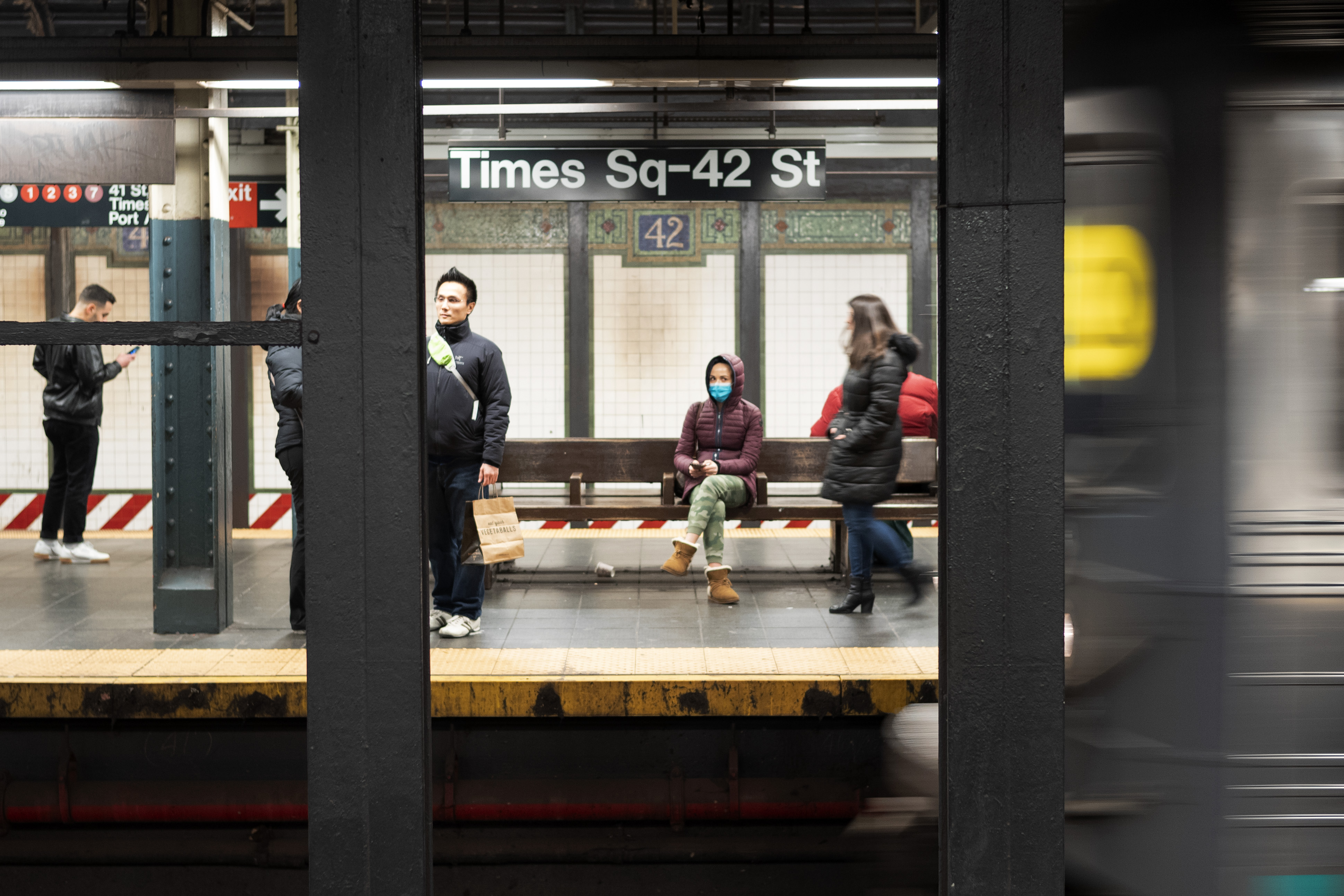 纽约曼哈顿惊险一幕