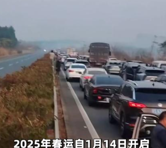 重要提醒！第一批聪明的人已经堵路上了！2025年春运大幕已拉开，有网友苦笑称，那