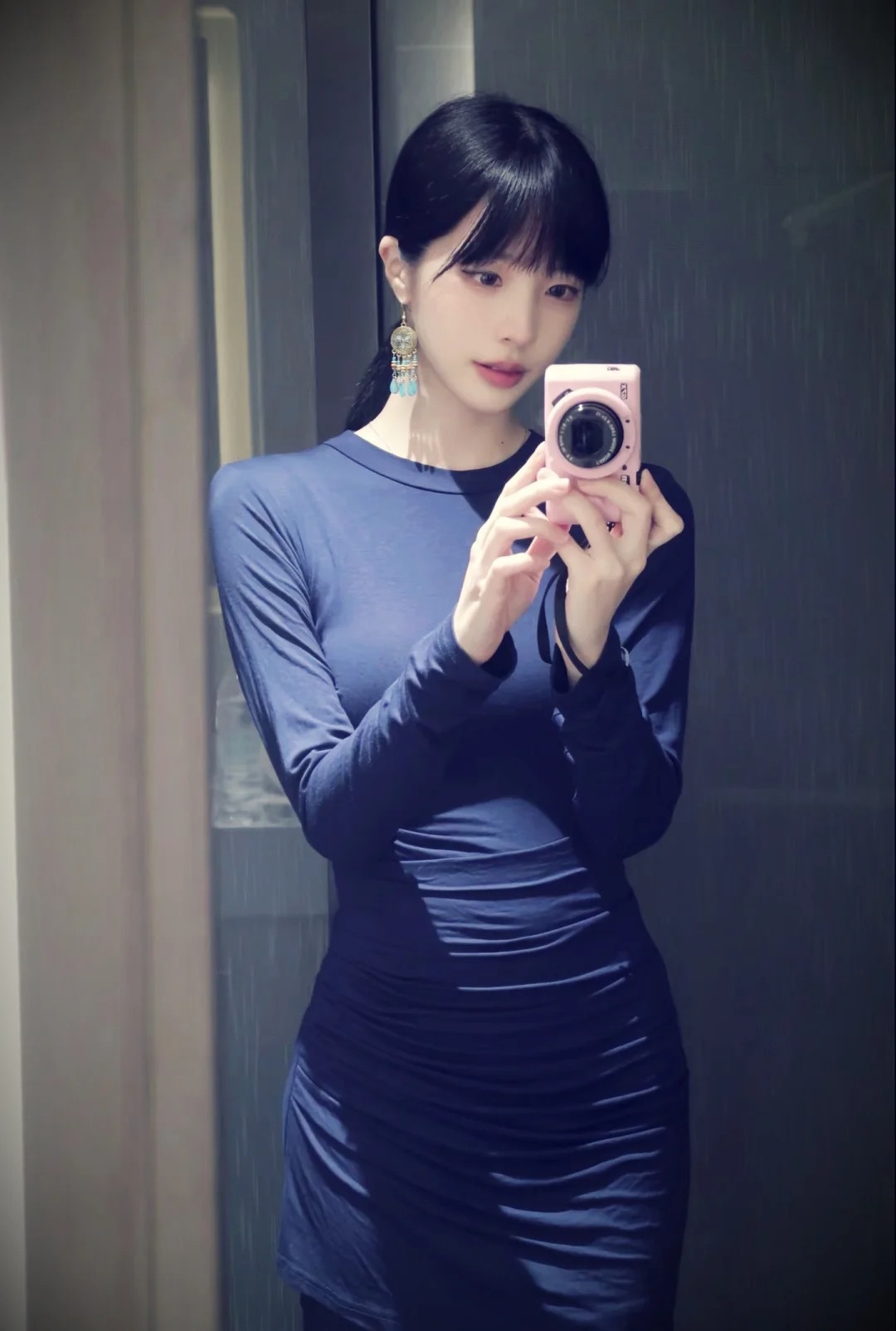 古早韩剧女主
滤镜一加立马变身韩系美女啦
🧸古早滤镜：mix滤镜大师
🌟位置