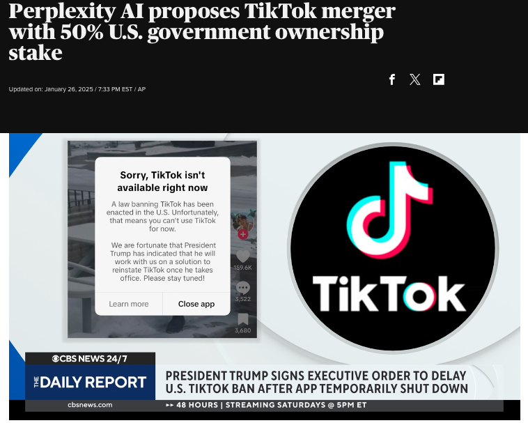 一家美国初创公司向字节跳动提议，事关TikTok！