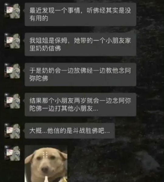 大概....他信的是斗战胜佛吧