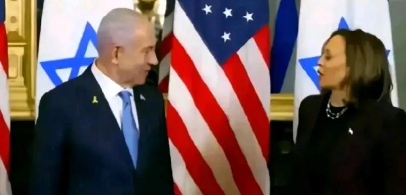 霸权阴霾笼罩，不能吃亏的强硬态度！

在与以色列总理内塔尼亚胡的会晤中，美国副总