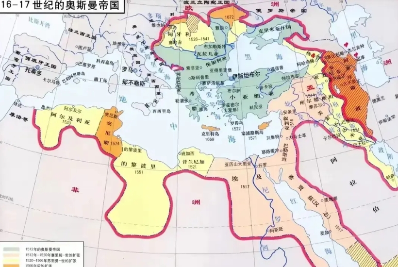 土耳其为什么对新疆总是指手画脚？
    土耳其的前身奥斯曼土耳其帝国，是地跨亚