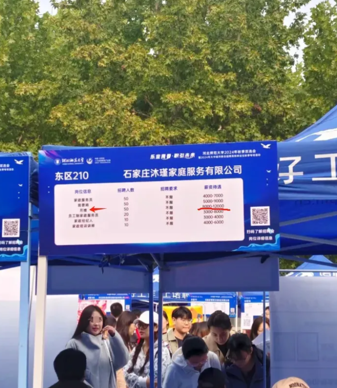 大学生就业招聘会能有多离谱！省内最好的师范类院校，也是一本院校，很多教师岗位都是