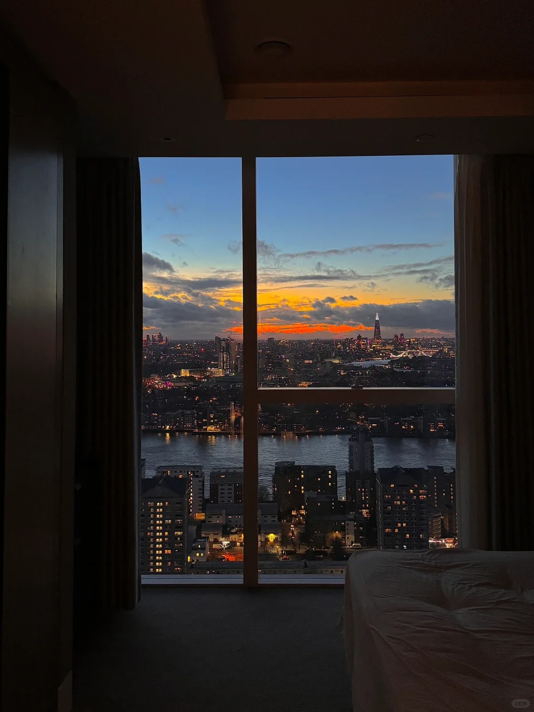 🇬🇧 伦敦的日落美到窒息