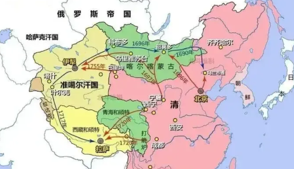 兆惠对准噶尔的屠杀，也带来了一定程度上的负面影响。可以说后来清朝的张格尔叛乱、西
