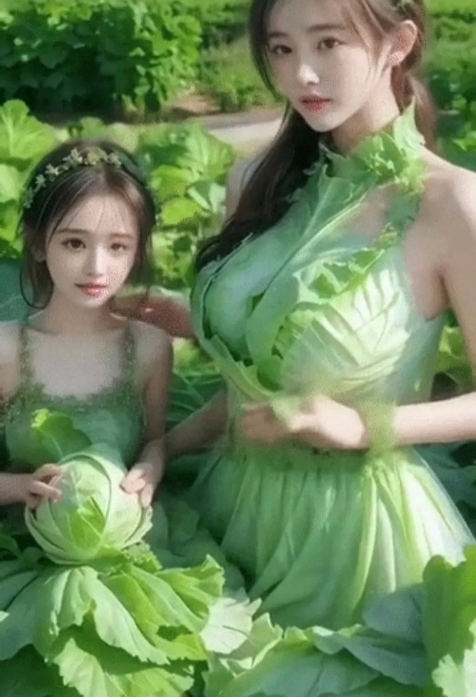 这是娃娃菜成精了？ ​​​
