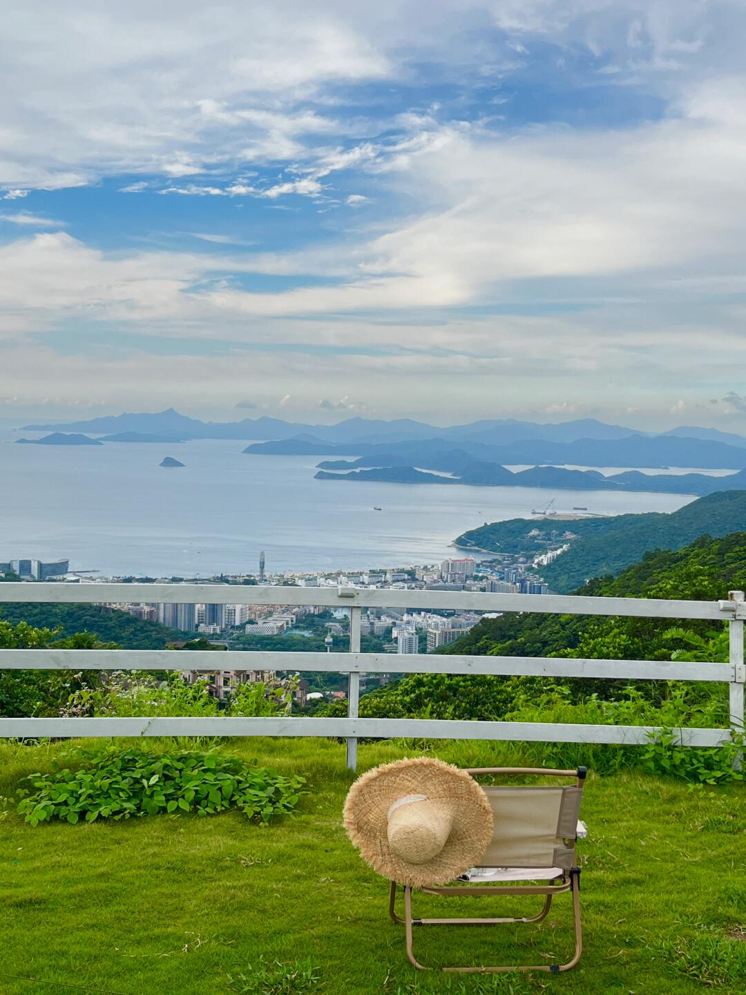 广东绝美山顶海景露营地可过夜