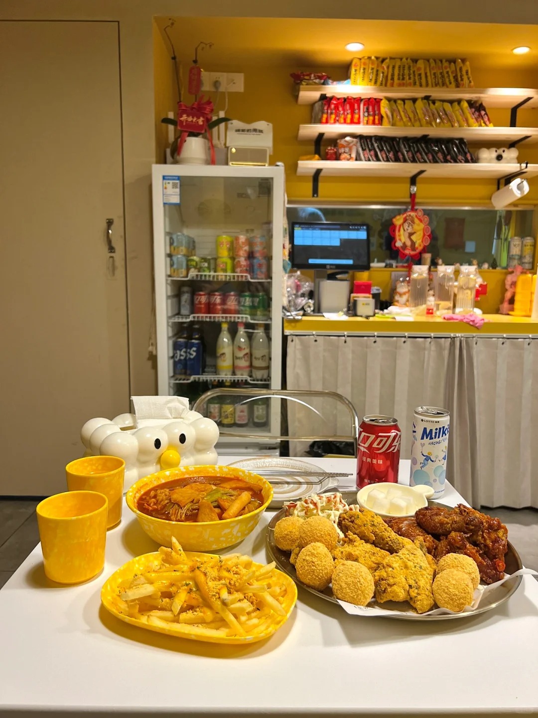 成都坠好吃的炸鸡top1🍗人均50！
韩国老板开的炸鸡店 终于吃到了芝士粉炸鸡