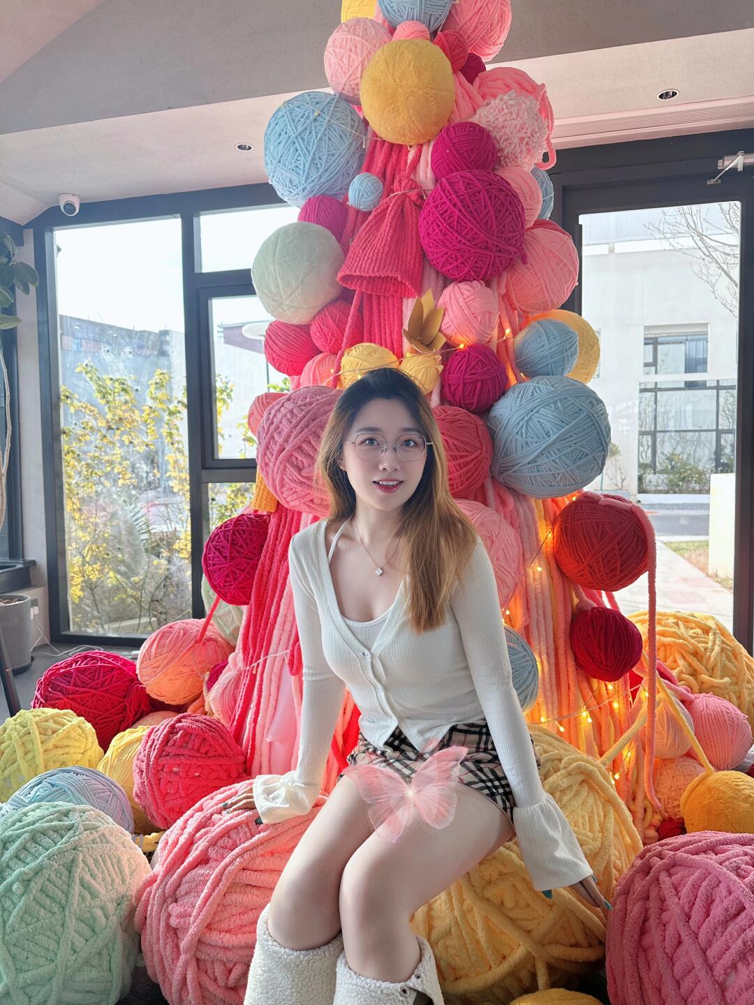 🧶毛线球圣诞树