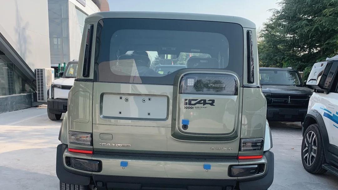 看到新车iCAR V23了，真的比想的大多了