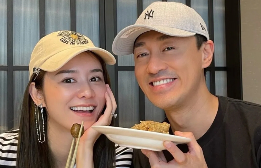 林峯夫妇打网球，甜蜜恩爱秀不停