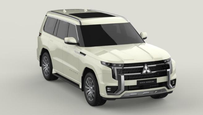 2025款“三菱帕杰罗”实车曝光，基于途乐平台打造，换3.5T V6引擎