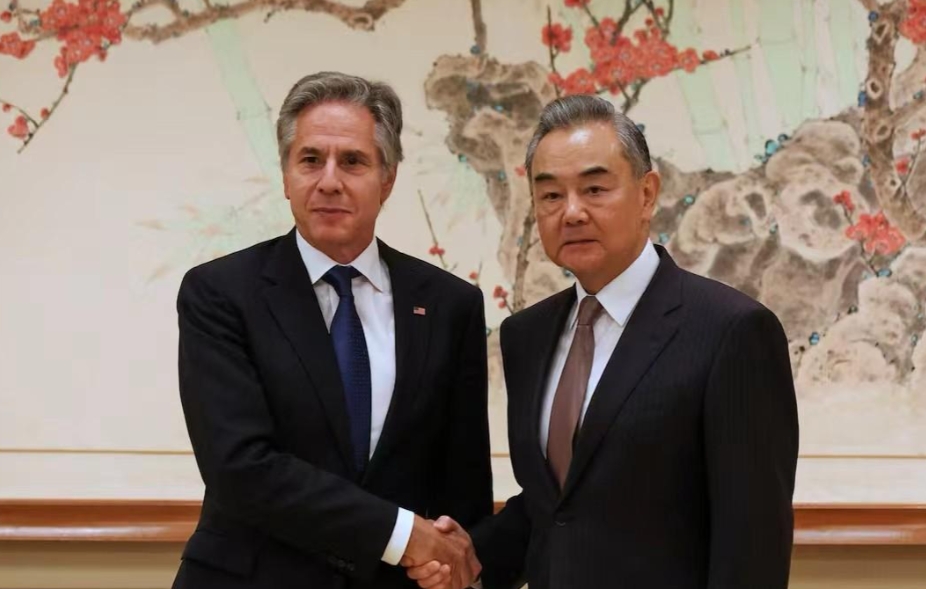 中国发射洲际导弹后，王毅会见布林肯，向外界发出了什么信号？
王毅外长与美国国务卿