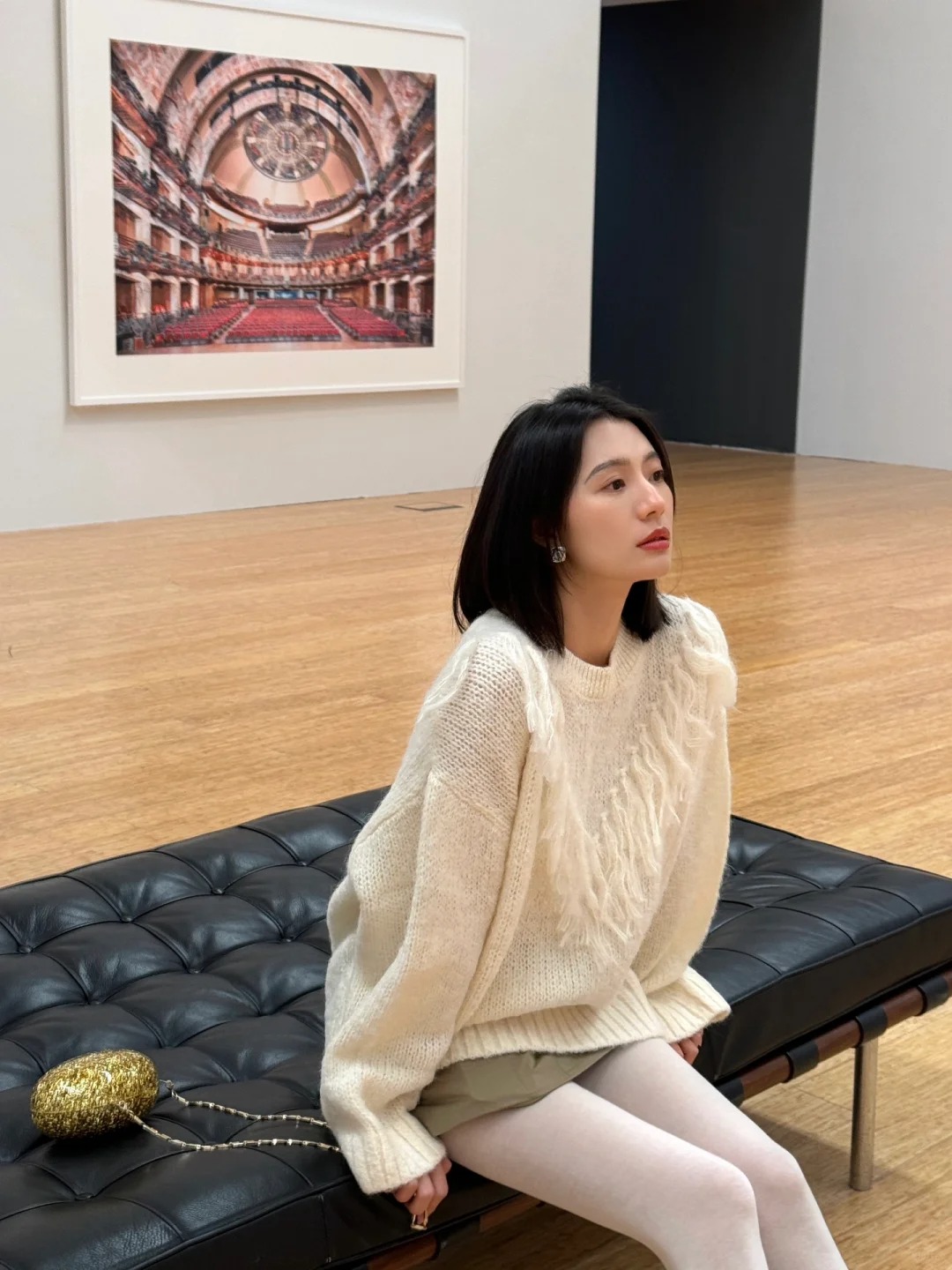 逛个展～
看展穿搭