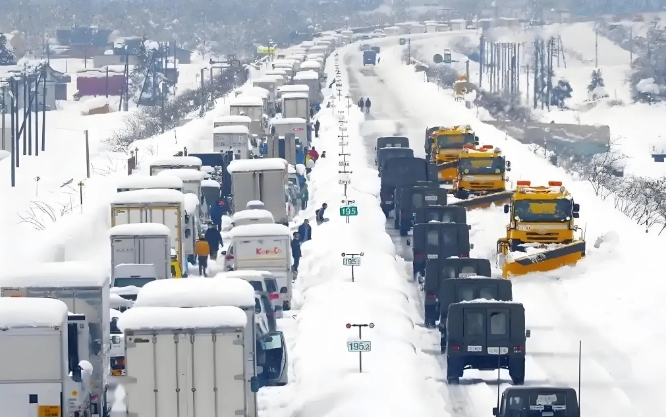 日本又出大事了，连日大雪，降雪量4.65米，历史性大雪，令人震惊。

更要命的是