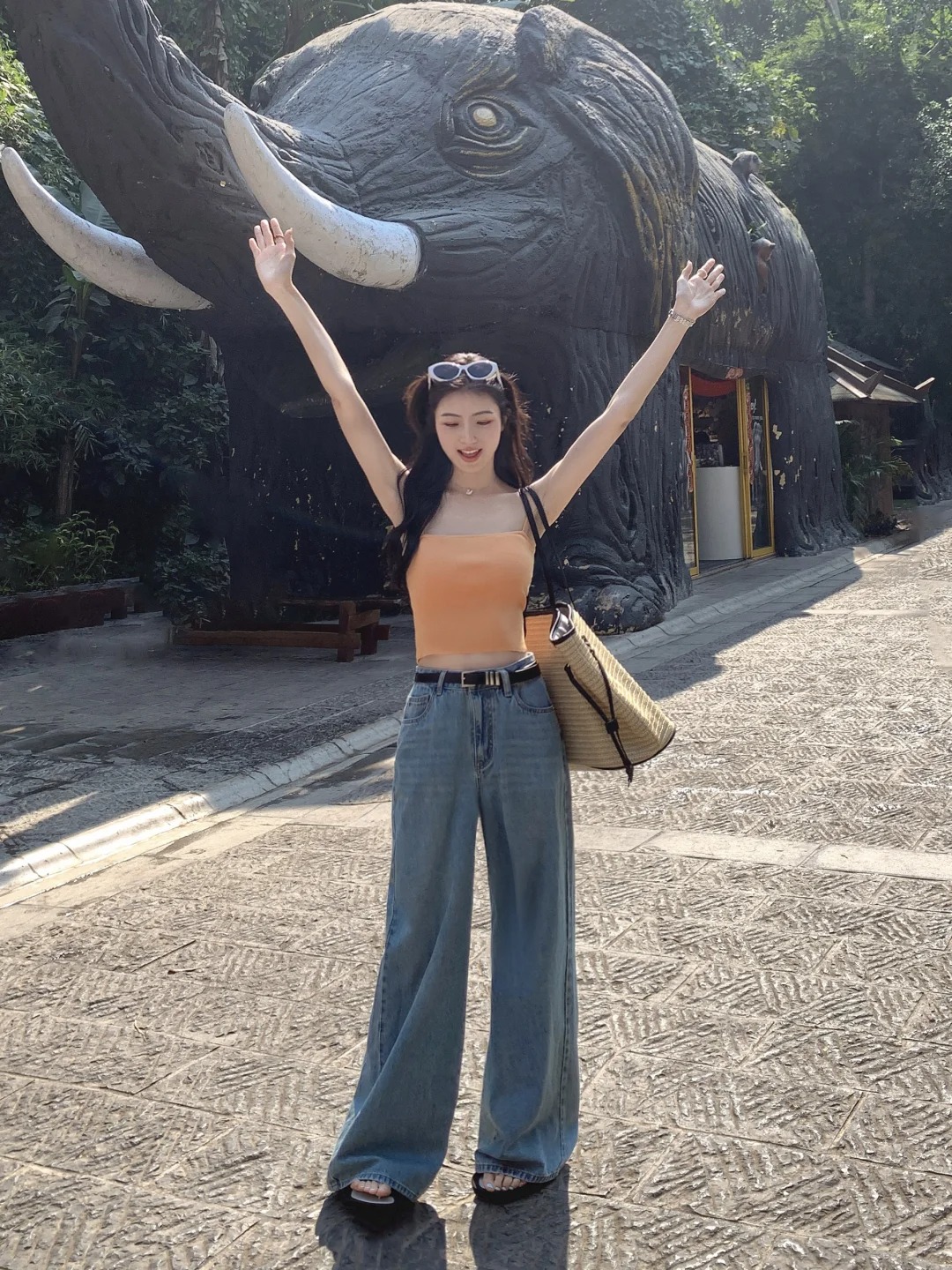 以时髦一整个春天的牛仔裤们