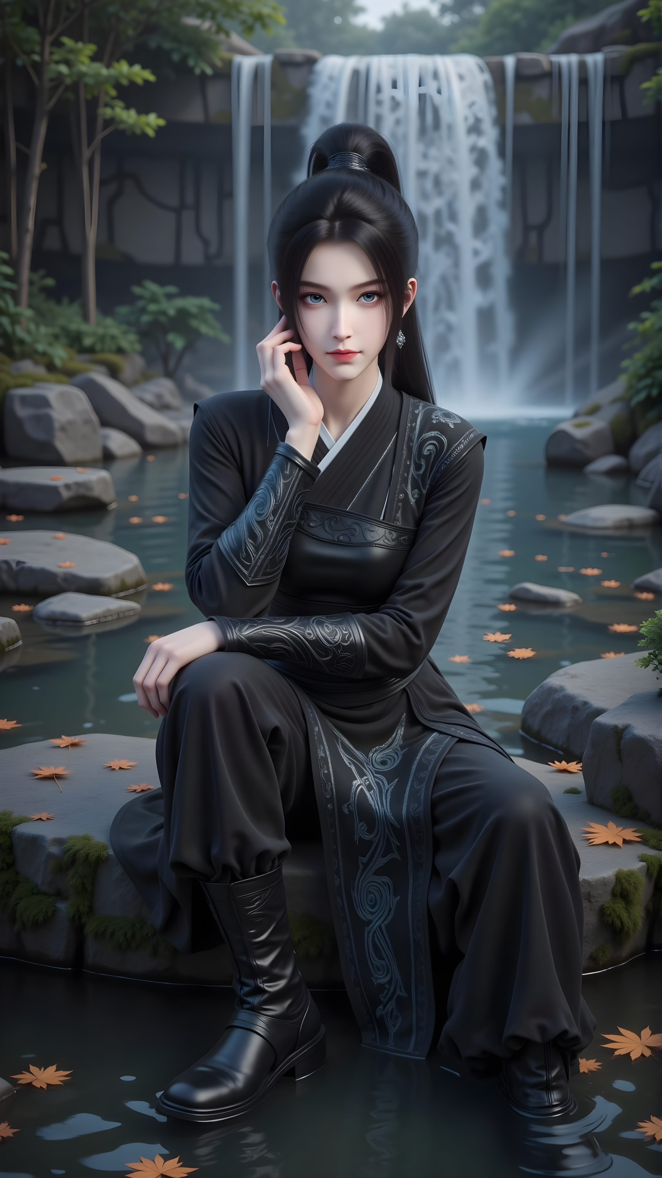 国漫女神宁姚AI美图：剑者，宁折不弯，人亦如此！