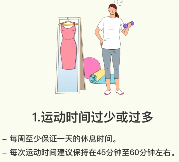 无效运动的6个表现

一、运动时间过少或过多

二、蛋白质补充不足

三、只做有