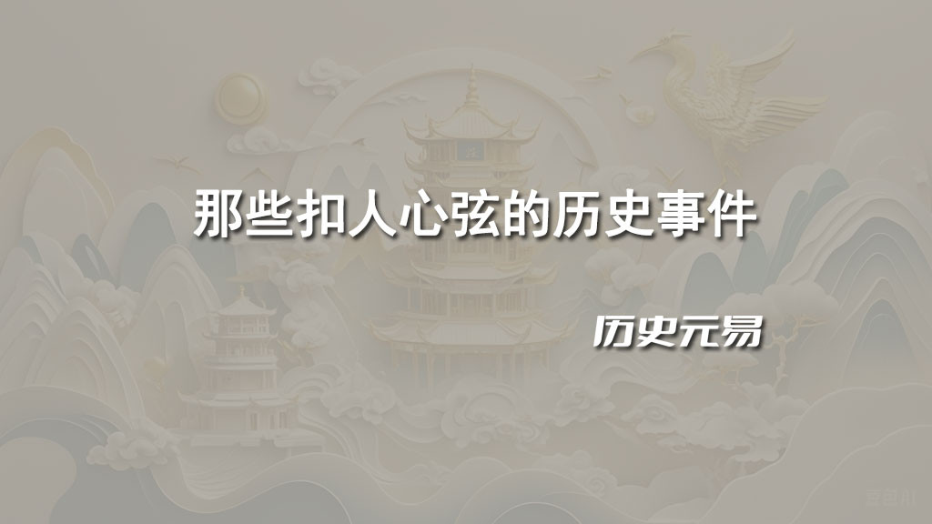 那些扣人心弦的历史事件？