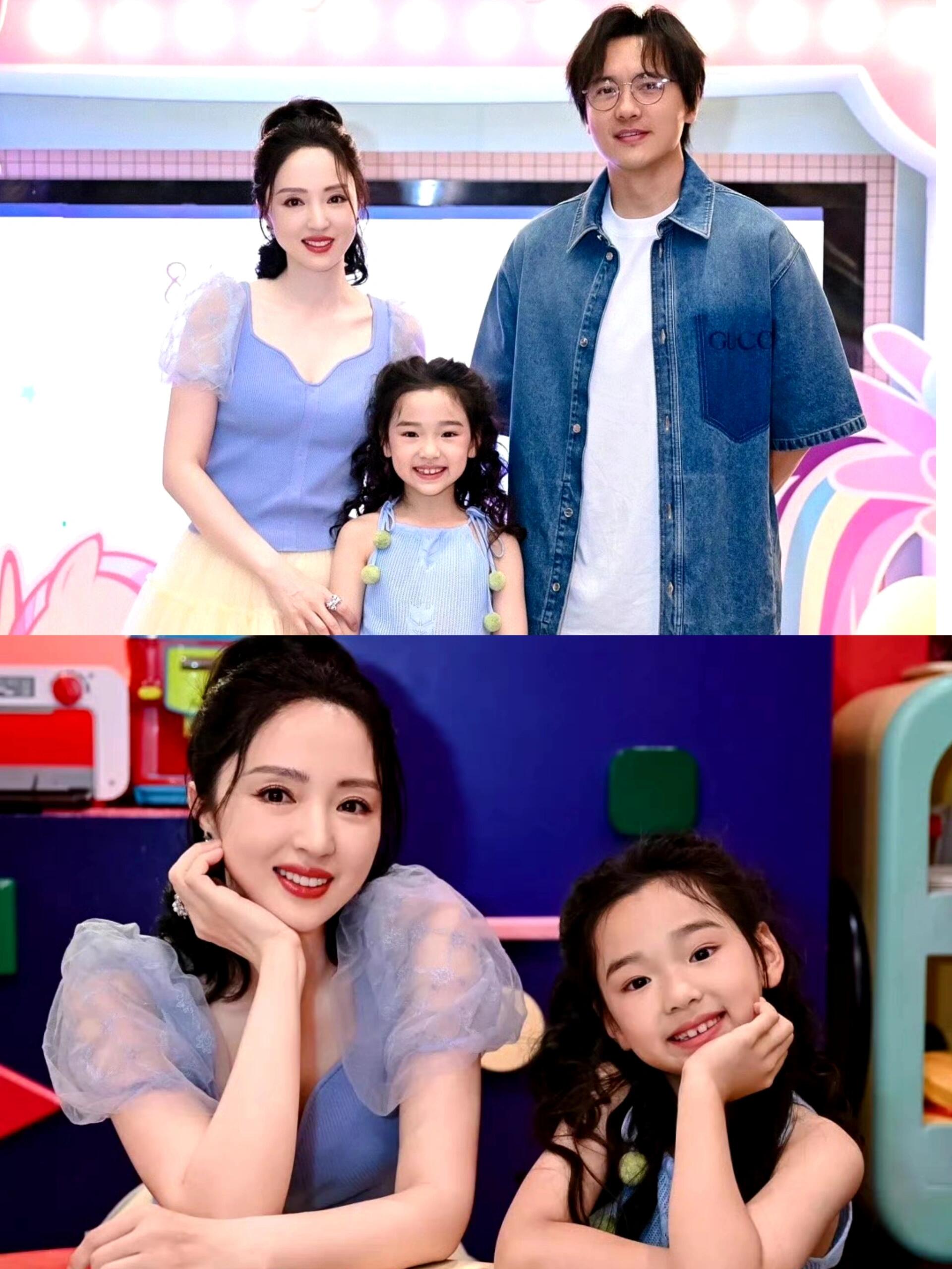 离婚还同框董璇格局真的很大啊